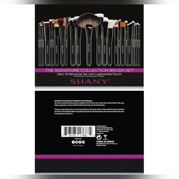 SHANY The Masterpiece Signature Makeup Brush Set - 25 pieces - Picture 2 of 16